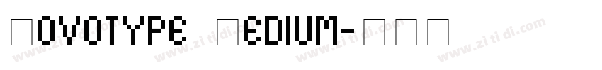 Novotype Medium字体转换
